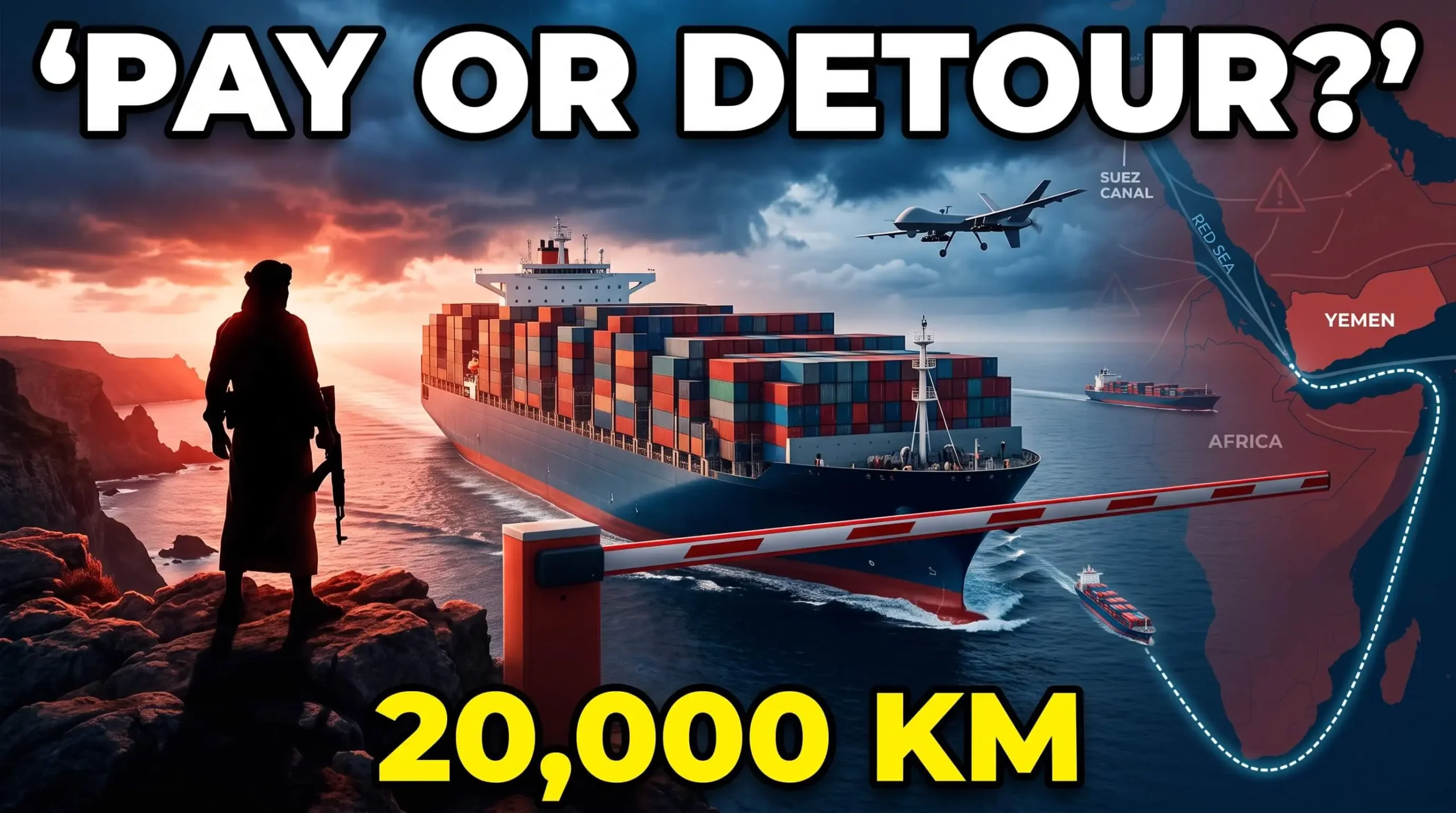 20,000 KM or Pay the Fee The New Economic Reality of Bab-el-Mandeb